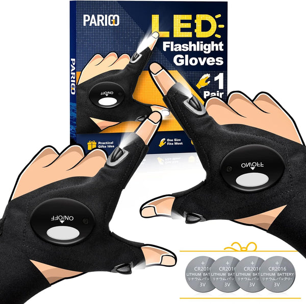 Guantes LED Manos Libres